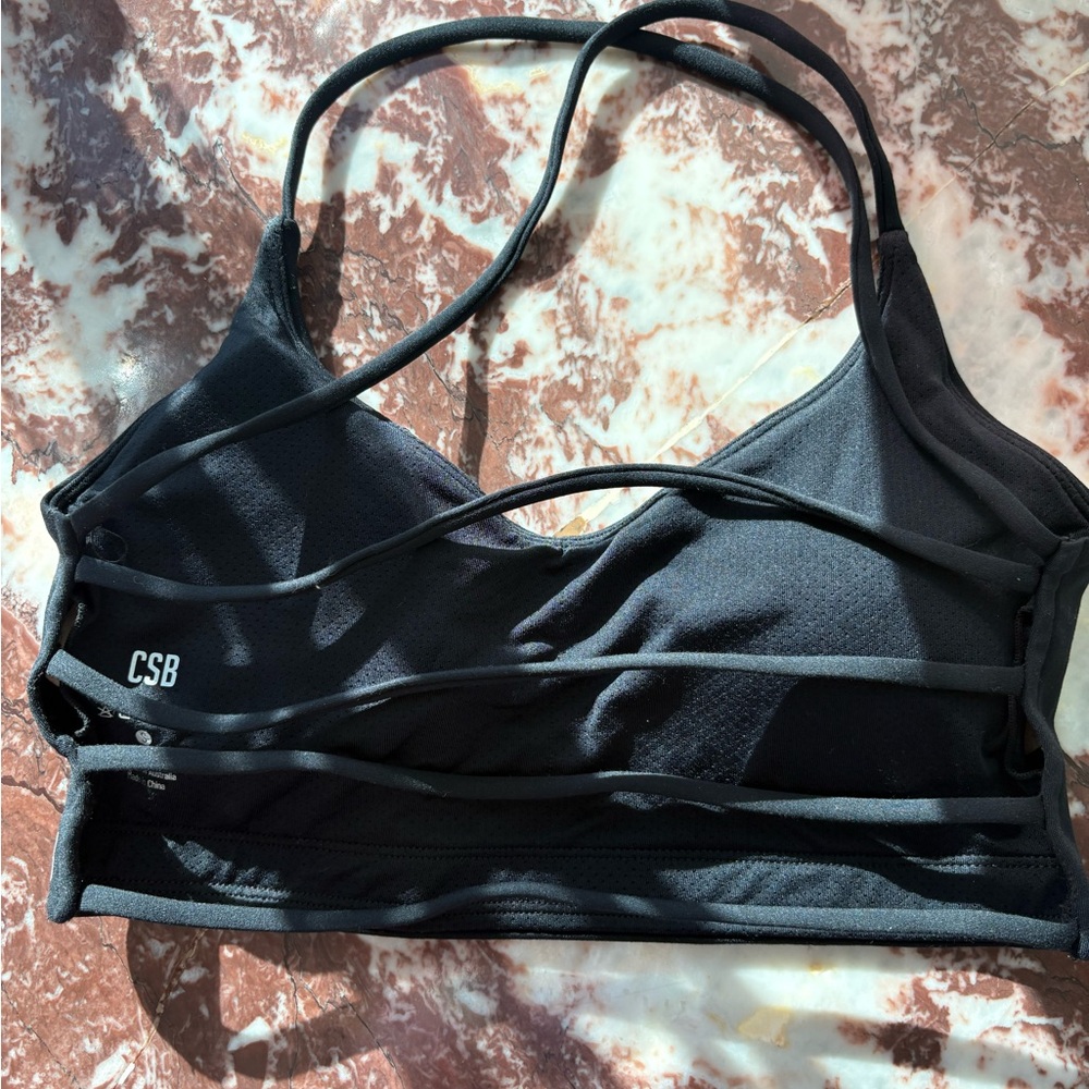 CSB Black Sports Bra